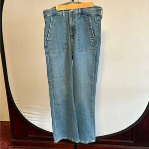 LOFT Women's Blue Ankle & Cropped Jeans